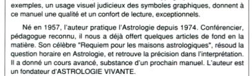 large diffusion de la d&eacute;nomination ASTROLOGIE VIVANTE
